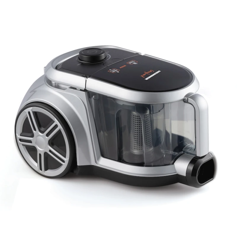 Aspirator fara sac Heinner GreyLand HVC-M800GREY, 800W, putere aspirare 160W, recipient 2.5L, filtru HEPA 12, gri