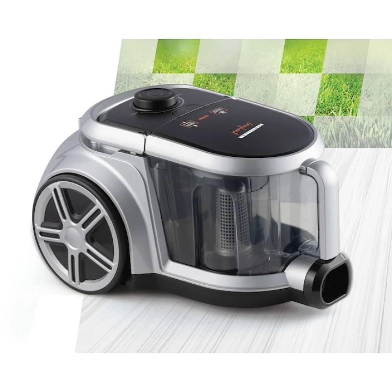 Aspirator fara sac Heinner GreyLand HVC-M800GREY, 800W, putere aspirare 160W, recipient 2.5L, filtru HEPA 12, gri