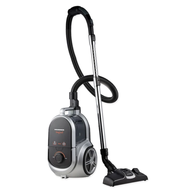 Aspirator fara sac Heinner GreyLand HVC-M800GREY, 800W, putere aspirare 160W, recipient 2.5L, filtru HEPA 12, gri