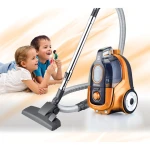 Aspirator fara sac Heinner HVC-V750OR, 750W, putere aspirare 160W, recipient 2.2L, filtru HEPA dublu, portocaliu