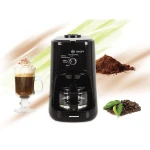 Cafetiera cu rasnita Heinner HCM-900RBK, 900W, 0.6L, cafea boabe, ajustare macinare fina/grosiera