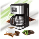 Cafetiera digitala Heinner HCM-D915, 900W, 1.5L, cana sticla, display LCD, timer, anti-picurare