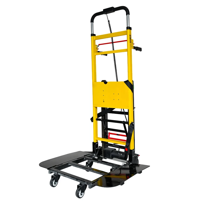 Carucior electric pentru scari Samus SMET401H, 120 W, 159 kg, acumulator Li-Ion 24 V 13 Ah, 40 trepte/min
