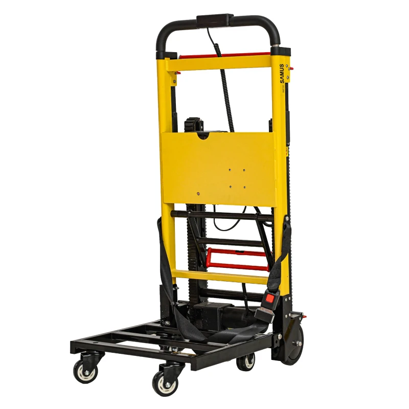 Carucior electric pentru transport pe scari Samus SMET301, 120 W, 159 kg, acumulator Li-Ion 24 V 13 Ah, 40 trepte/min