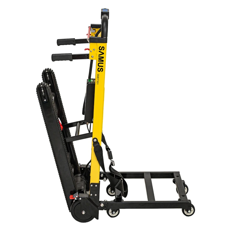 Carucior electric pentru transport pe scari Samus SMET301, 120 W, 159 kg, acumulator Li-Ion 24 V 13 Ah, 40 trepte/min