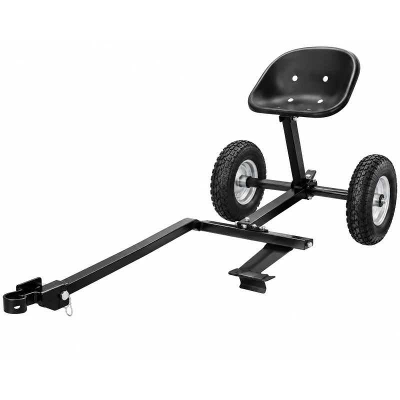 Carucior transport Bisonte BTA-SE400, cod BT6000085, pentru utilaje multifunctionale Bisonte