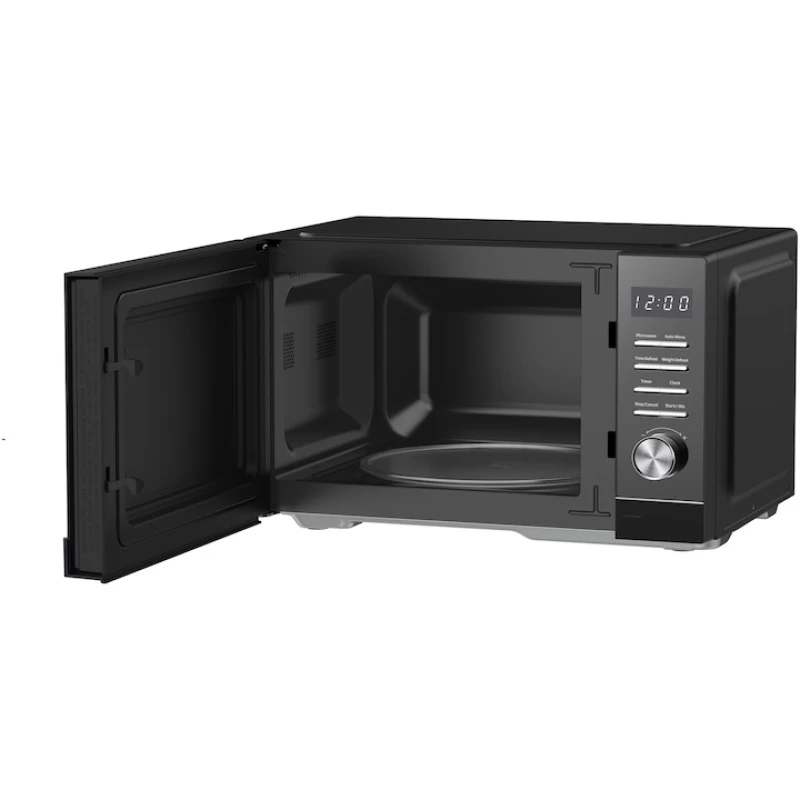 Cuptor cu microunde Heinner HMW-MD25DMRBK, 25L, 800W, control digital, geam oglinda, negru