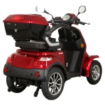 Cvadriciclu electric Samus Arizona-4R1-10T1000-60V20-Red, motor 1000 W, acumulator 60V 20Ah, autonomie 50 km, viteza maxima de 25 km/h, conform reglementarilor UE, fara permis