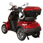 Cvadriciclu electric Samus Arizona-4R1-10T1000-60V20-Red, motor 1000 W, acumulator 60V 20Ah, autonomie 50 km, viteza maxima de 25 km/h, conform reglementarilor UE, fara permis