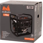 Generator de curent Invertor 3500W, silentios, 4 timpi, 3 ani garantie, Evotools Plus