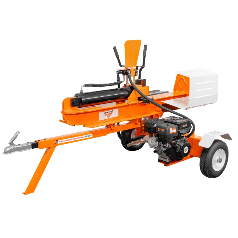 Despicator lemne RURIS DLVH3700, 37 tone, motor benzina 9 CP 270 cc, busteni max. 400 x 610 mm, sistem hidraulic 22 L