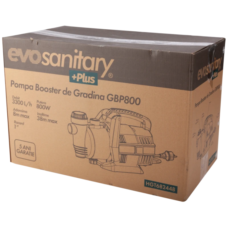 Pompa Gradina Booster GBP800 Evosanitary
