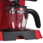 Espressor manual Heinner HEM-200RD, 800W, 3.5 bar, 0.25L, cappuccino, spumare lapte