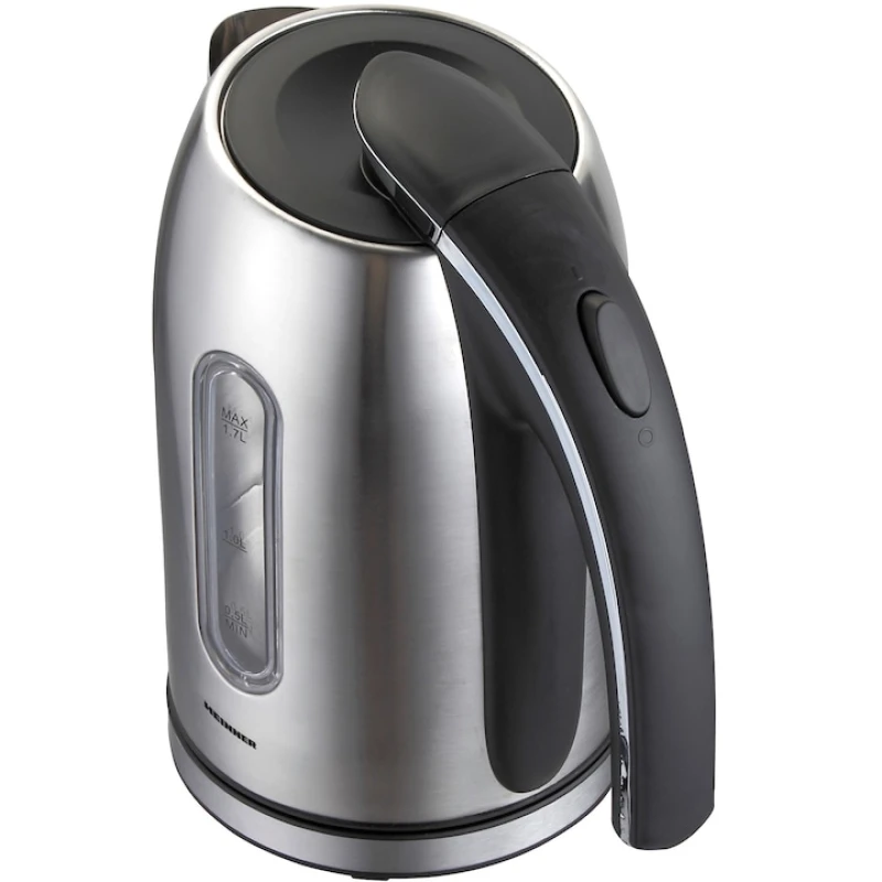 Fierbator Heinner Imenium PF-70, 1.7L, 2200W, inox, baza rotativa 360°, oprire automata