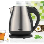 Fierbator electric Heinner Solstice 17 HEK-17IX, 1.7L, 2200W, inox, baza rotativa 360°, oprire automata