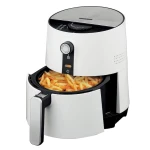 Friteuza cu aer cald Heinner HAF-1300WH, 1300W, cos 2.6L, vas 3.6L, termostat reglabil, alb
