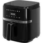 Friteuza cu aer cald Heinner VarietyFry HAF-B5BK1500, 1500W, 5L, 8 programe, display digital, control Touch, negru