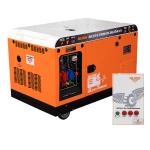 Generator Diesel Trifazat RURIS Silent-Power DG15KVA, 13 kW, 27 CP, 230/400V, ATS si AVR