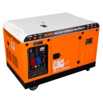 Generator Diesel Trifazat RURIS Silent-Power DG15KVA, 13 kW, 27 CP, 230/400V, ATS si AVR