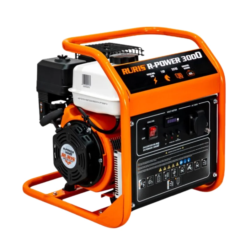 Generator Invertor RURIS R-Power 3000, 3000 W, 7 CP, 212 cc, 220 V, Pornire Manuala, Bobinaj Cupru