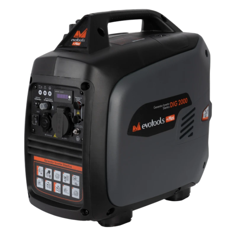 Generator Invertor Silentios DIG2000 EvoTools Plus 2000W, 230V, Motor 4 Timpi