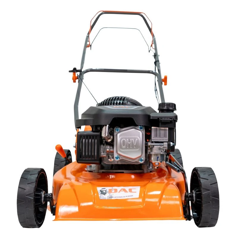 Masina de tuns gazon/iarba autopropulsata pe benzina Ruris Dac 110XLS, putere 3.3 CP, 131 CC, 4 timpi, 40 cm latime lucru, 5 trepte de taiere, inaltime taiere 25 - 65 mm, sac colector 45 L
