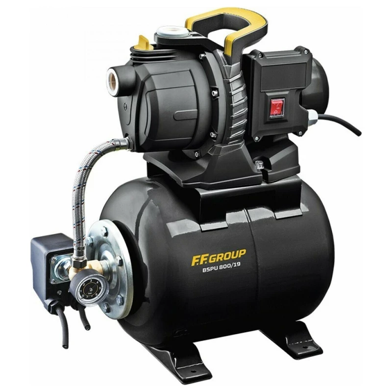 Hidrofor FF GROUP BSPU 800/19, 800W, Rezervor 19L, Debit 3500 l/h, Inaltime 38m, Cod 43487