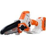 Electroferastrau telescopic cu acumulator RURIS 1424e Power Alfa UP, sina 10 cm, lant 3/8 inch, 1.3 mm, brat 129-170 cm, 1 x Li-Ion 20V, 4Ah, incarcator