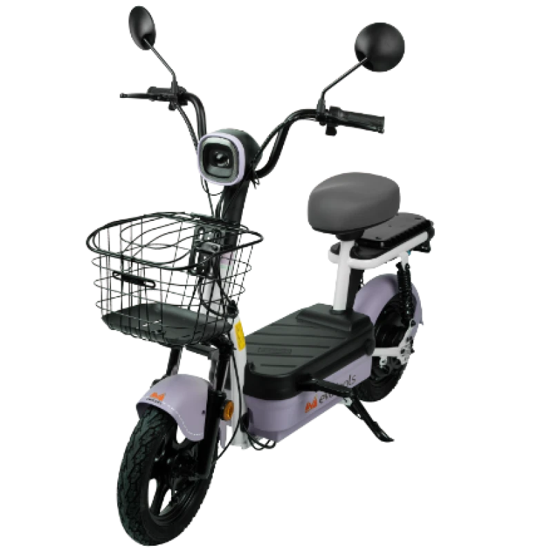 Scuter electric Evootols SC350, 900W, Autonomie 32 km, Baterie 48V/12Ah, viteza maxima de 25 km/h, conform reglementarilor UE, fara permis