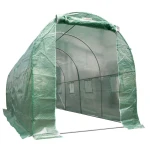 Solariu/Sera 400 x 200 x 200 cm RURIS 400, suprafata 8 mp, 8 ferestre cu plasa insecte, usa rulanta cu fermoar, dimensiune 400 x 200 x 200 cm, structura din teava galvanizata 19 mm