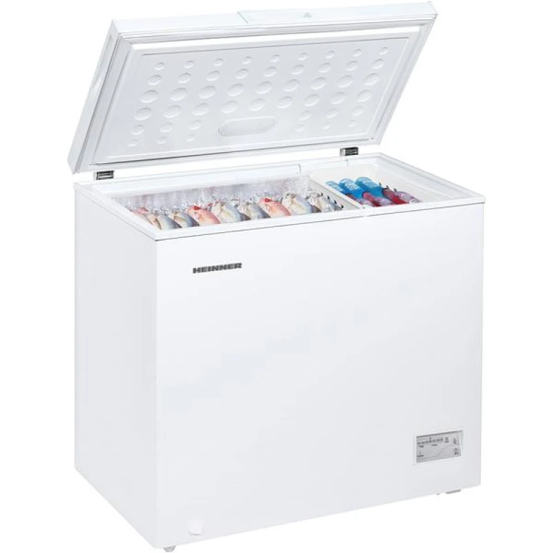 Lada frigorifica Heinner HCF-200CNHE++, 198 L, Compresor inverter, Control electronic, Functionalitate frigider, Clasa E