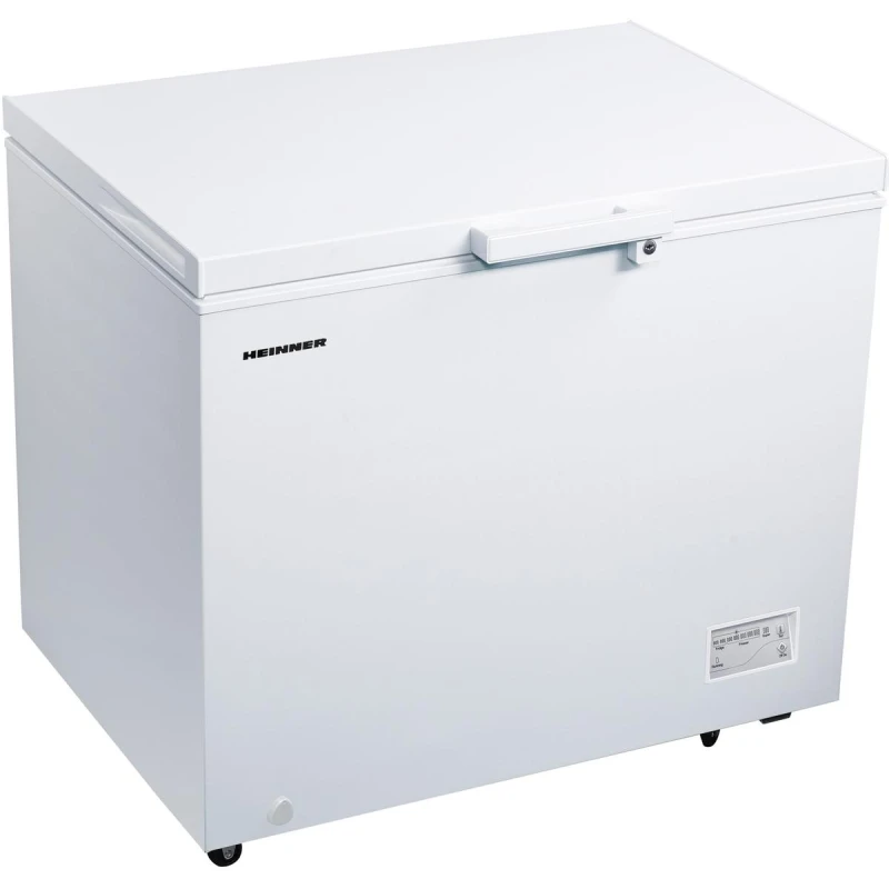 Lada frigorifica Heinner HCF-246CNHE++, 246 L, Clasa E, Compresor inverter, Control electronic, Iluminare LED, Functionalitate frigider