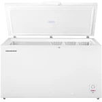 Lada frigorifica Heinner HCF-HS420E++, 420 l, Clasa E, Control mecanic, Incuietoare