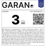 Lada frigorifica Heinner HCF-M293INVCE++, 293L, Compresor Inverter, Frigider/Congelator, Clasa E, alb