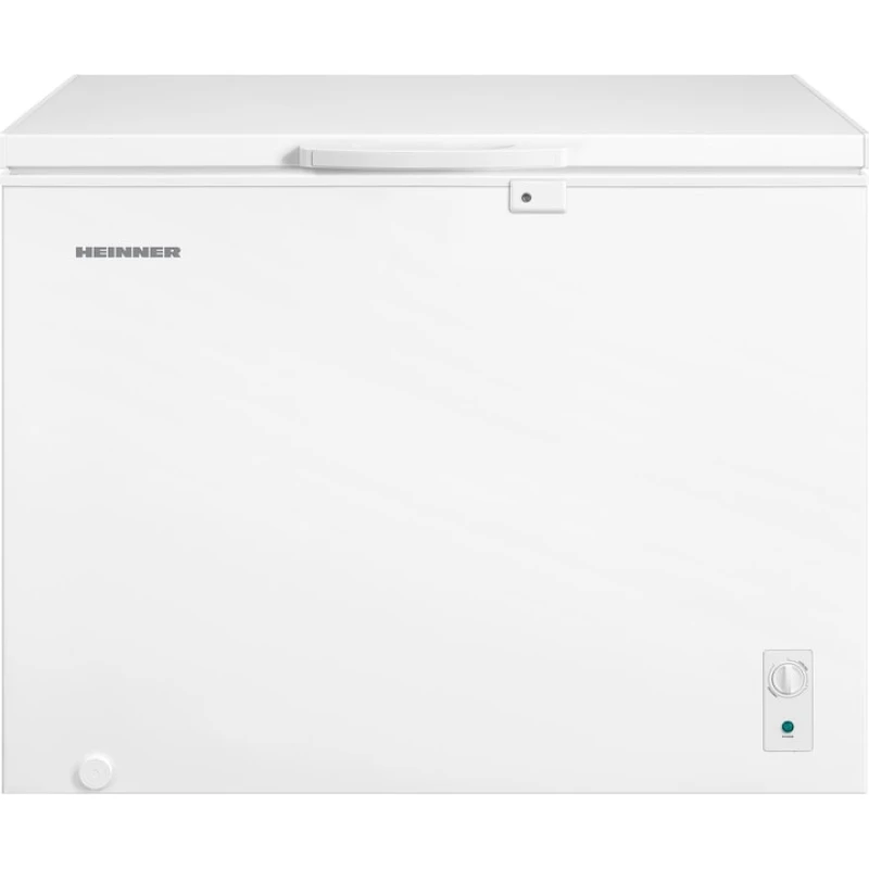 Lada frigorifica Heinner HCF-M293INVCE++, 293L, Compresor Inverter, Frigider/Congelator, Clasa E, alb