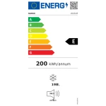 Lada frigorifica, Samus LS231IE, 198 litri, clasa E, latime 91 cm, dubla functionalitate frigider / congelator, motor inverter, Fast Freeze