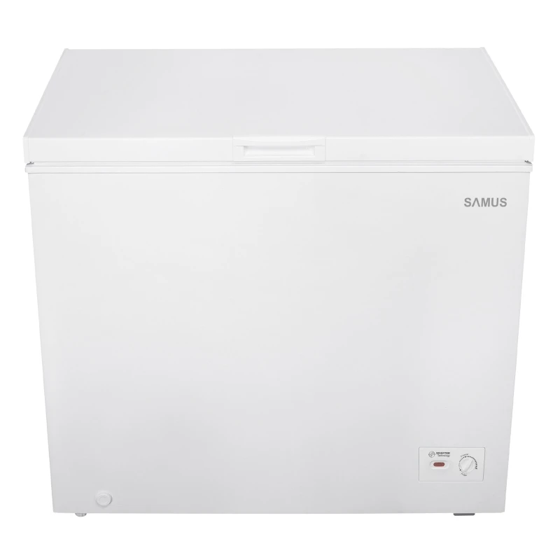 Lada frigorifica, Samus LS231IE, 198 litri, clasa E, latime 91 cm, dubla functionalitate frigider / congelator, motor inverter, Fast Freeze
