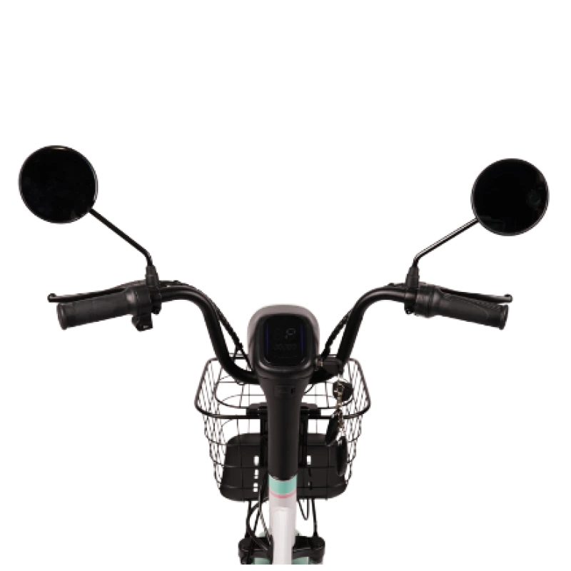 Scuter electric Evootols SC350, 900W, Autonomie 32 km, Baterie 48V/12Ah, viteza maxima de 25 km/h, conform reglementarilor UE, fara permis