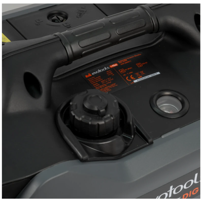 Generator Invertor Silentios DIG5500 EvoTools +Plus, 5500 W, 230 V, Pornire Electrica, Telecomanda, USB Type-A si Type-C