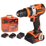 Masina de Insurubat cu Percutie Brushless 20V, 50Nm, 2 Acumulatori 2Ah, Accesorii, POWER Evotools