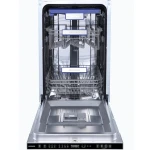 Masina de spalat vase incorporabila Heinner HDW-BIM45710AD+++, 10 seturi, 45 cm, Clasa D, 7 programe, Aquastop