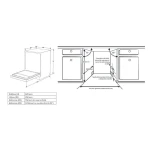 Masina de spalat vase incorporabila Heinner HDW-BIM45710AD+++, 10 seturi, 45 cm, Clasa D, 7 programe, Aquastop