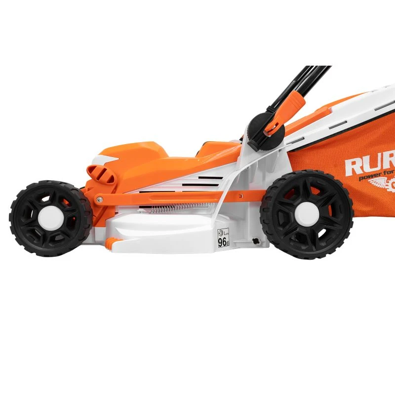 Masina de tuns gazon electrica RURIS RXE 1400 Confort, 1400W, latime taiere 35 cm, sac 35L, mulcire