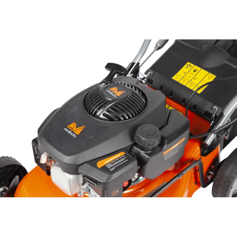 Masina de tuns iarba cu autopropulsie EvoTools GLM1500 680901, 3.5 CP, 150 cm3, latime taiere 41 cm, sac 45L