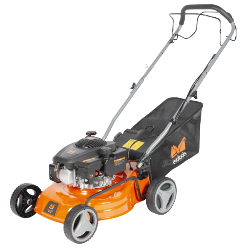 Masina de tuns iarba cu autopropulsie EvoTools GLM1500 680901, 3.5 CP, 150 cm3, latime taiere 41 cm, sac 45L