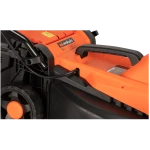 Masina de tuns iarba electrica EvoTools LM1200B 683311, 1200W, latime taiere 32 cm, sac 30L, 3 trepte