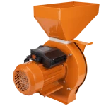 Moara electrica cu ciocanele EvoTools 647123, 1100W, 180 kg/h, 2850 rpm, 4 site, 20 cutite, bobinaj cupru