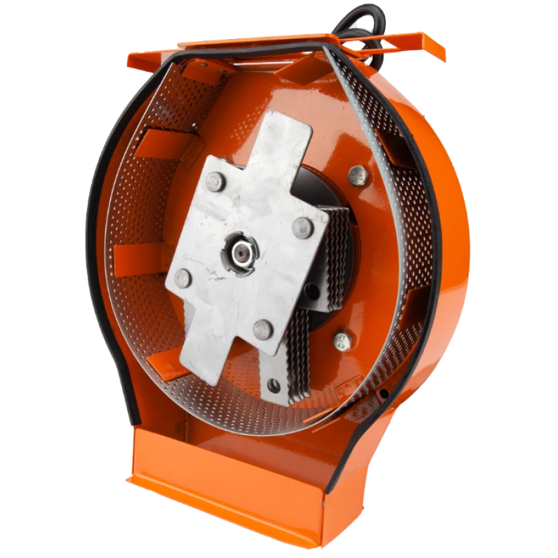Moara electrica cu ciocanele EvoTools 647123, 1100W, 180 kg/h, 2850 rpm, 4 site, 20 cutite, bobinaj cupru