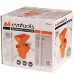 Moara electrica cu ciocanele EvoTools 647123, 1100W, 180 kg/h, 2850 rpm, 4 site, 20 cutite, bobinaj cupru
