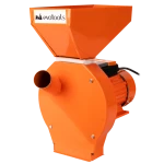 Moara electrica pentru cereale si stuleti de porumb EvoTools 684375, 1100W, 240 kg/h, 2850 rpm, 3 site